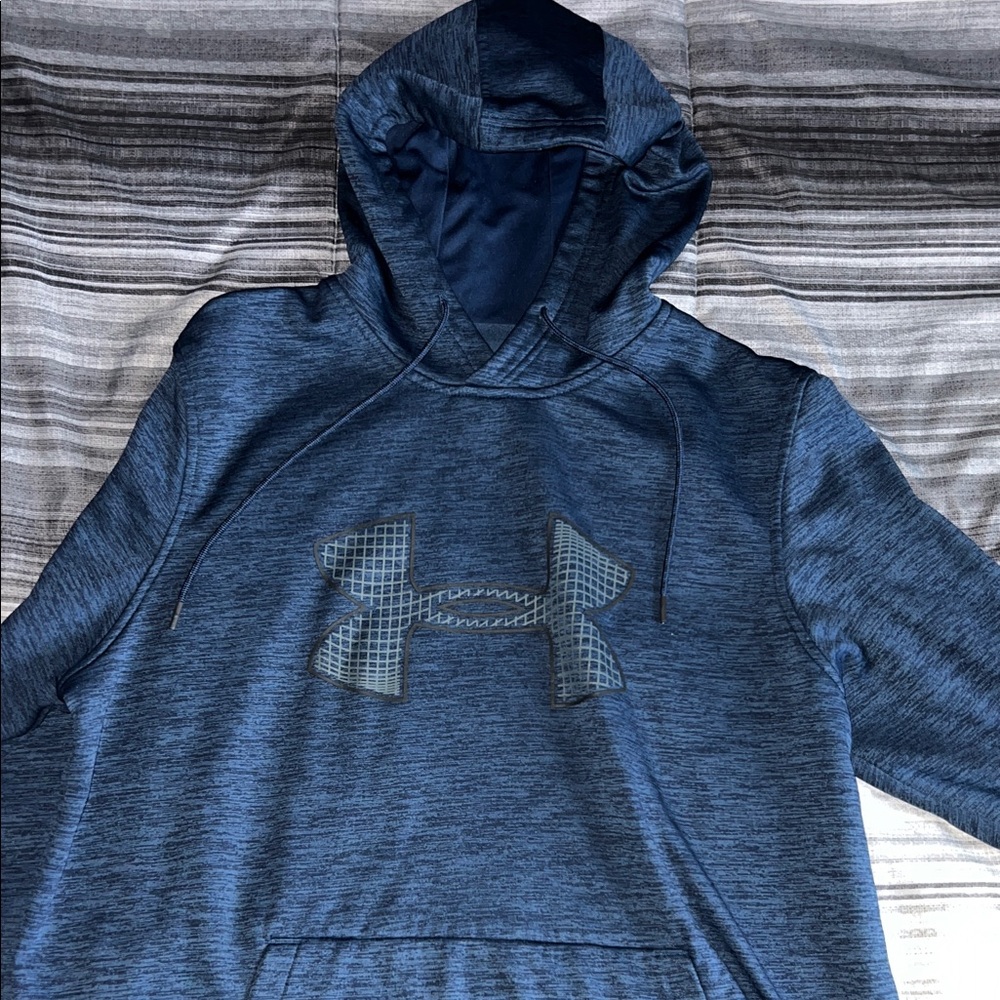 Under Armour Men's Heathered Navy Hoodie